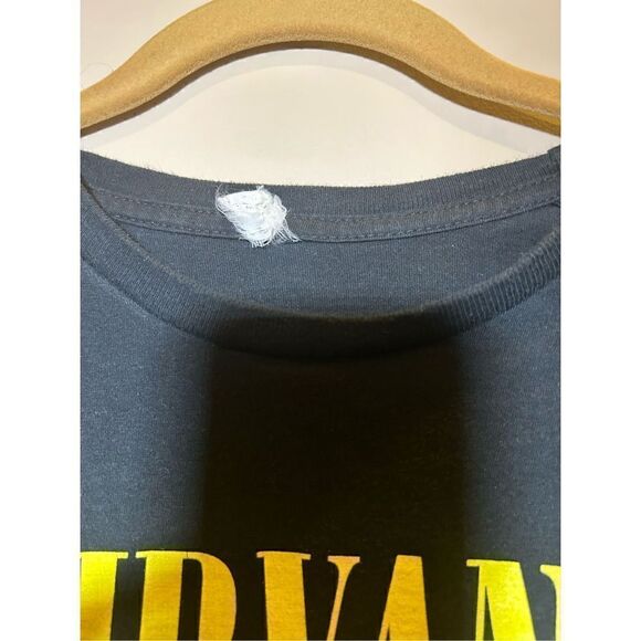 Vintage 2000 Y2K reprint Nirvana smile T-shirt‎ - Picture 3 of 4
